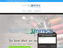 Tablet Screenshot of mimicsproductions.com